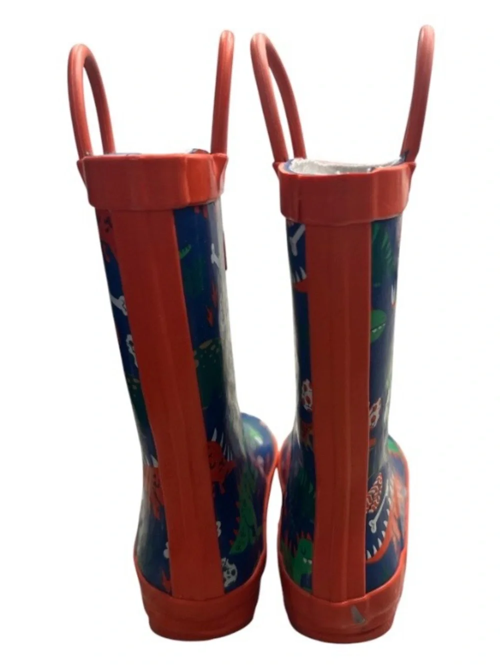 Lone Cone Dinosaur Rain Boots Kids Size US 7 / EU 24 Waterproof Rubber Rainwear